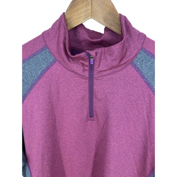 Noble Outfitters Lauren Womens Quarter-Zip Pullover Activewear Top Size XXL - Picture 2 of 11